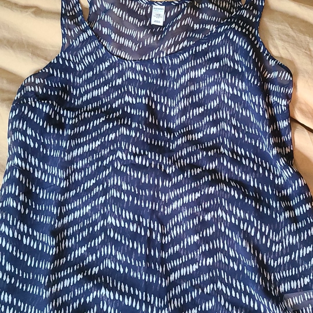 Chiffon tank